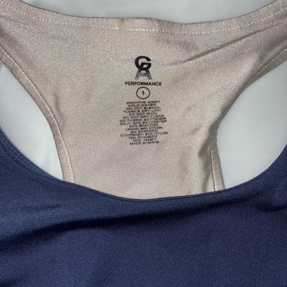 2/$35 Good American Sports Bra Athletic Wear Size 1 Workout Exercise Top Bralet - Picture 3 of 7